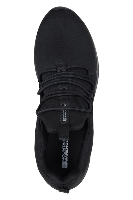 'Swift' Women's Active Shoe EVA Insole Mesh Lined Breathable Trainer Black - Image 5