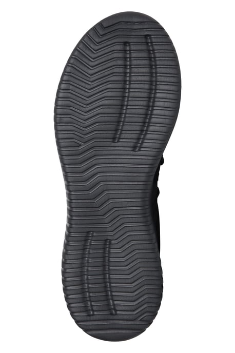 'Swift' Women's Active Shoe EVA Insole Mesh Lined Breathable Trainer Black - Image 6