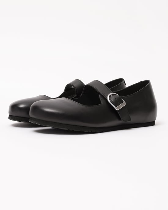 Santa Clarita Santa Clarita Leather Shoes in Black - Image 1
