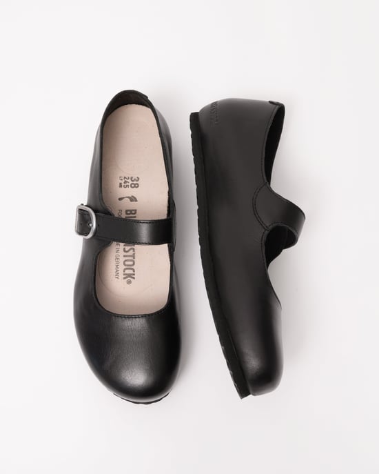 Santa Clarita Santa Clarita Leather Shoes in Black - Image 2