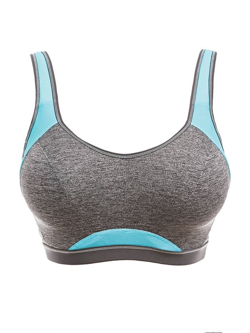 Epic Underwired Moulded Crop Top Sports Bra - Image 3