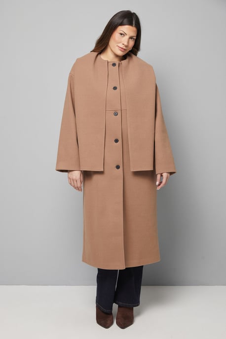 Scarf Car Coat - Image 2