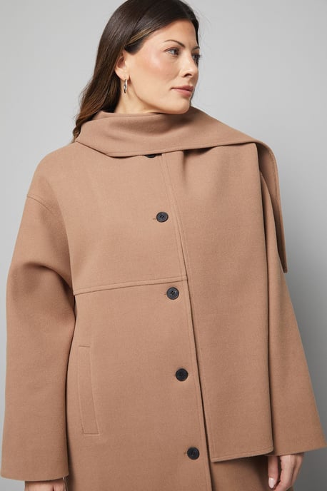 Scarf Car Coat - Image 4