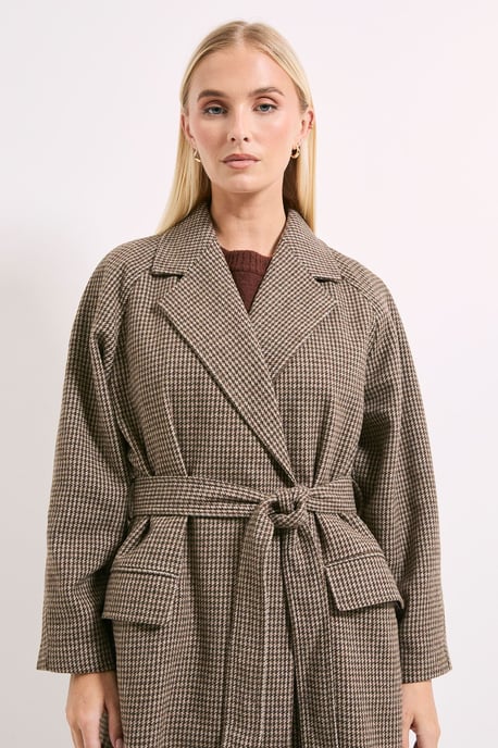 Double Faced Belted Cape Coat - Image 2
