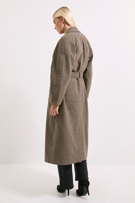 Double Faced Belted Cape Coat - Image 3