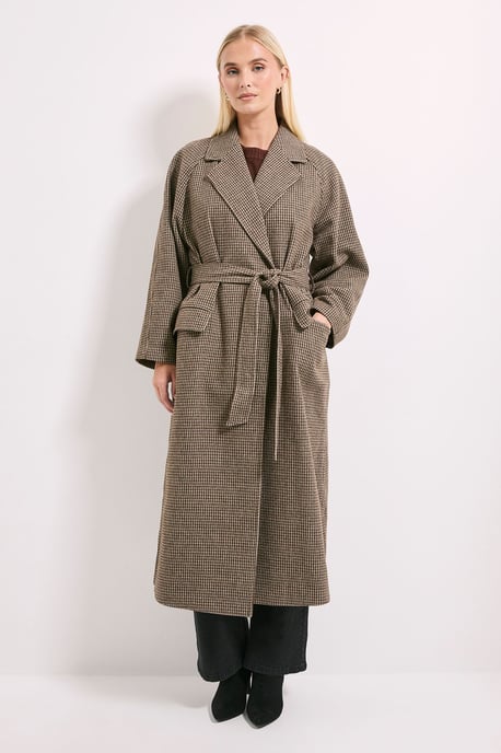 Double Faced Belted Cape Coat - Image 4