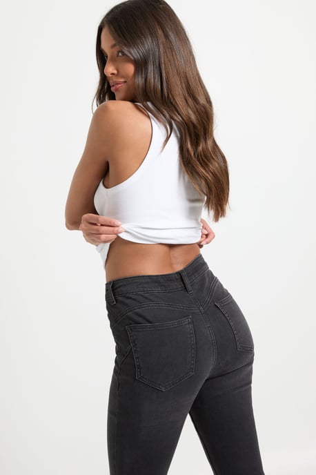 High Waist Booty Lifting Skinny Jean - Image 4