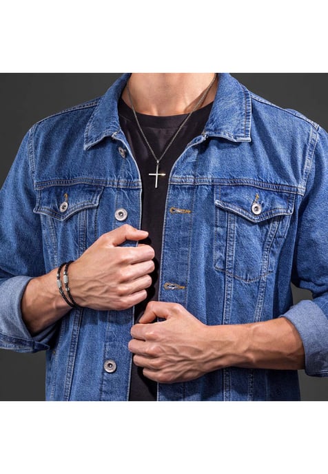 Police PEAGN0010001 Mens Saint II Necklace - Image 4