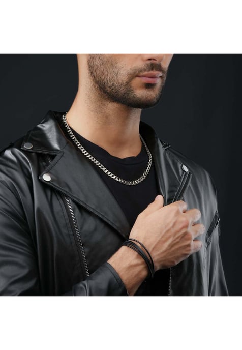 Police PEAGN0011301 Mens Docile Necklace - Image 4