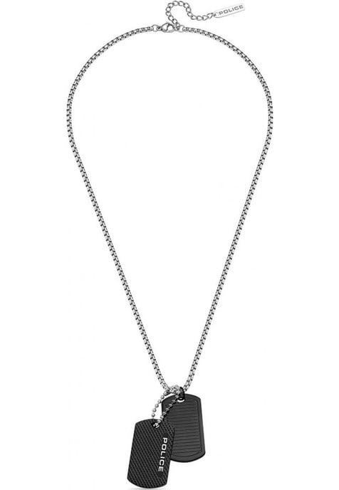 Police PEAGN0042001 Mens Duet Necklace - Image 1