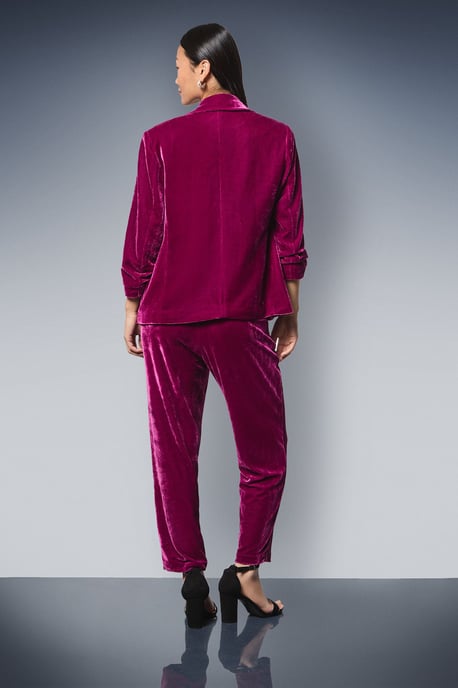 Petite Velvet Trouser - Image 3