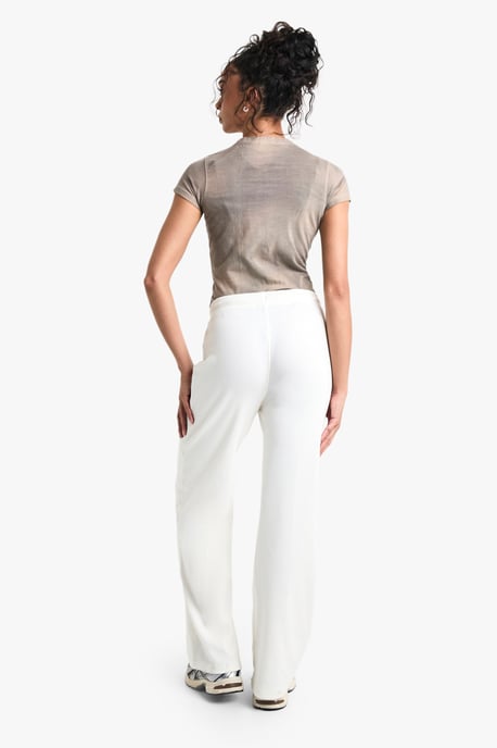 Ribbed Wide Leg Trouser - Image 2