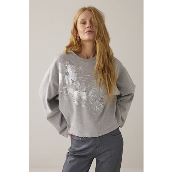 Summum Jersey embellished sweat - Image 1