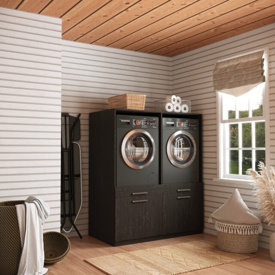 Wasophoogte Wasmachine kast oslo – Ébène - Image 6