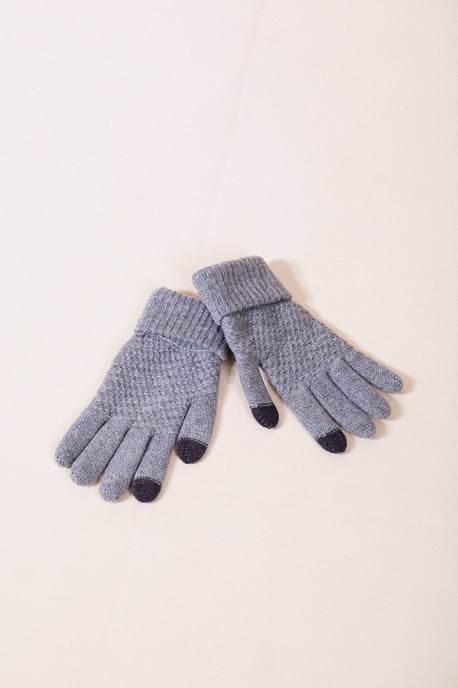 Basic Touch Screen Knitted Gloves - Image 3