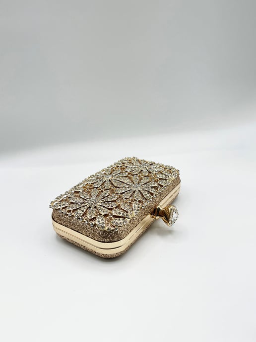 Daisy Embellished Clutch Bag - Image 5