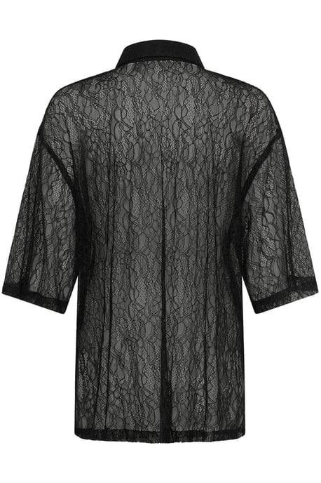 CUkasi Lace Tee Blouse with short sleeve Oversize fit - Image 5