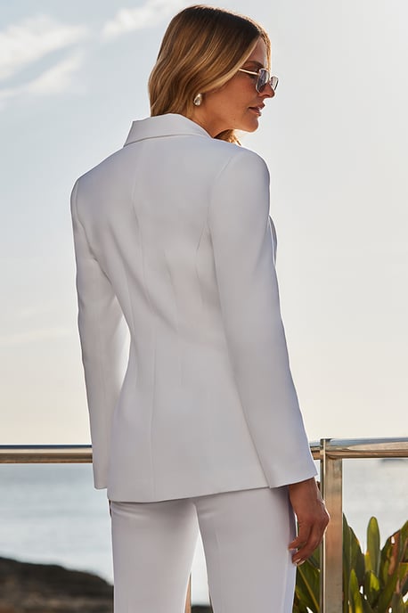 Ivory Tailored Blazer - Image 4