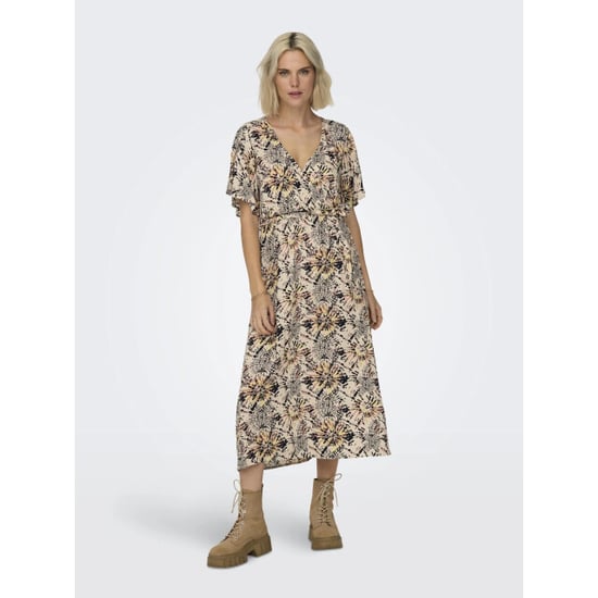 Jacqueline de Yong Gaya long wrap dress - Image 2