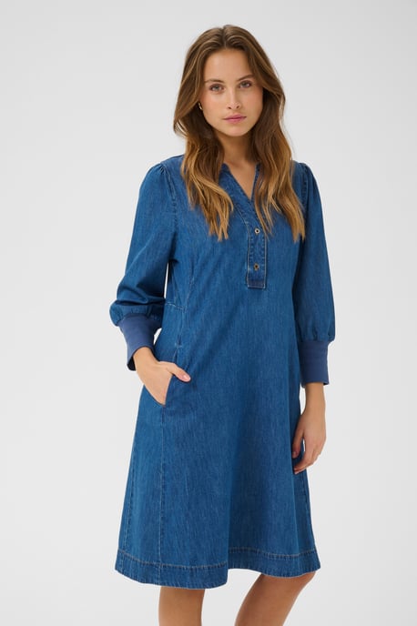 CUarpa Short Dress Denim dress Classic fit - Image 5