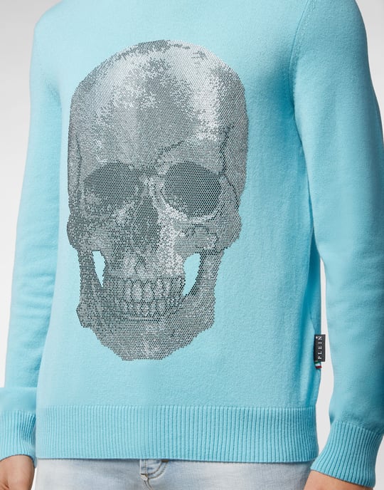 Pullover Rund Hals Ikonisk Plein - Image 5