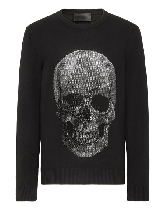 Pullover Rund Hals Ikonisk Plein - Image 1