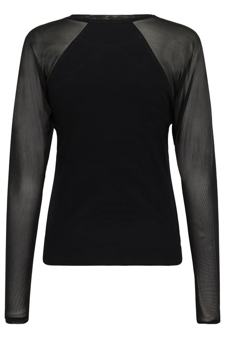 KBDafne Mandarina ONeck Long sleeved T-shirt Slim fit - Image 4