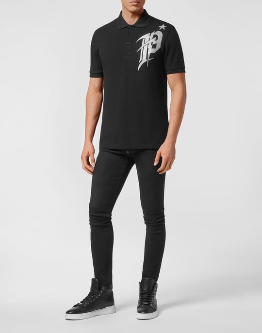 Poloshirt Gothic Plein - Image 3