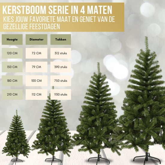 Excellent Trees Kerstboom ® oppdal 150 cm slanke kunstkerstboom - Image 6