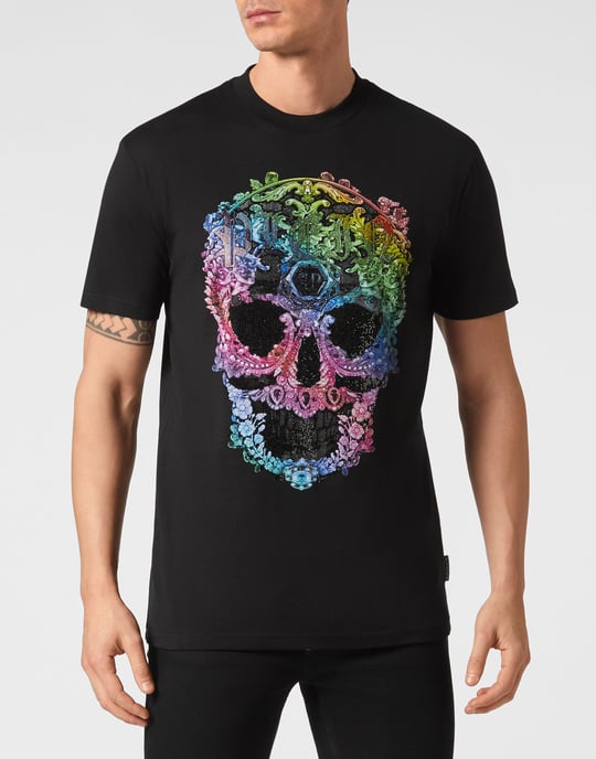 T-Shirt Ronde Hals Skull - Image 2