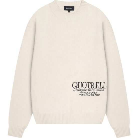 Quotrell Rico knitted crewneck ecru - Image 1