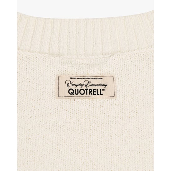 Quotrell Rico knitted crewneck ecru - Image 5