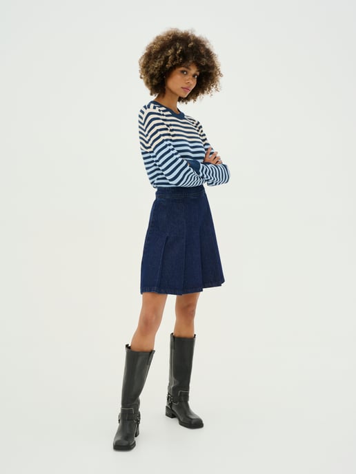 CUbink Roselle Skirt Denim skirt A-Line - Image 2