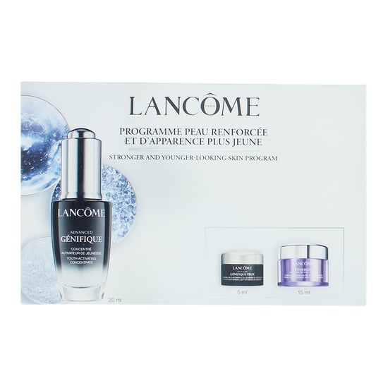 Lancome Advanced Genifique Serum Gift Set Serum 20ml, Cream 15ml, Eye Cream 5ml - Image 3
