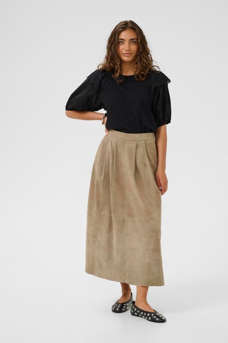 Leren rok CUannemie Leren rok A-shape - Image 1