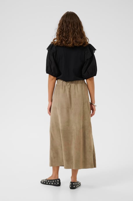 Leren rok CUannemie Leren rok A-shape - Image 2