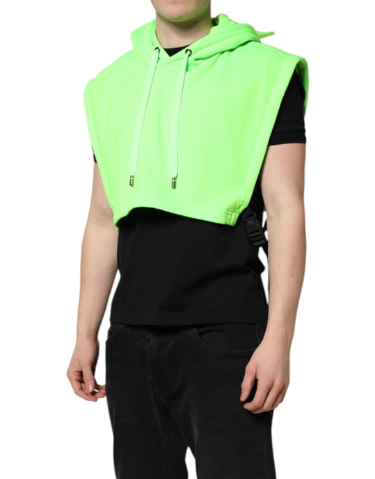 Sleeveless Hoodie Crop Top - Image 3