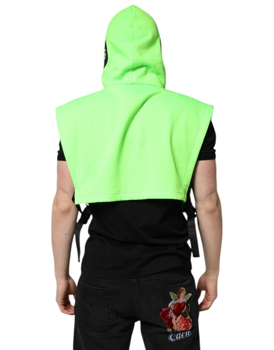 Sleeveless Hoodie Crop Top - Image 4