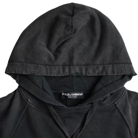Dolce Gabbana Cropped Hoodie Short Sleeves - Image 3