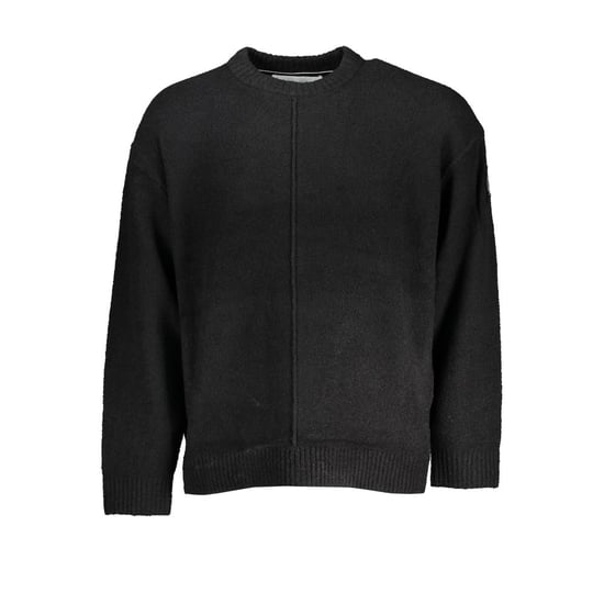 Relaxed Fit Knit Crew Neck Sweater - Image 1