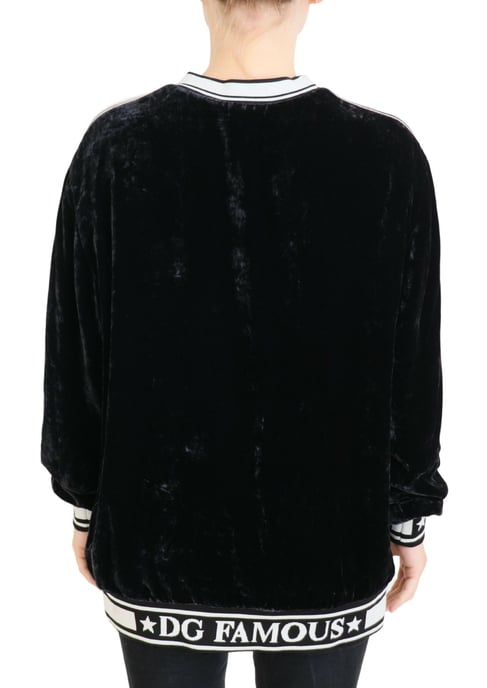 Velvet Sweatshirt Dg Star Model - Image 2