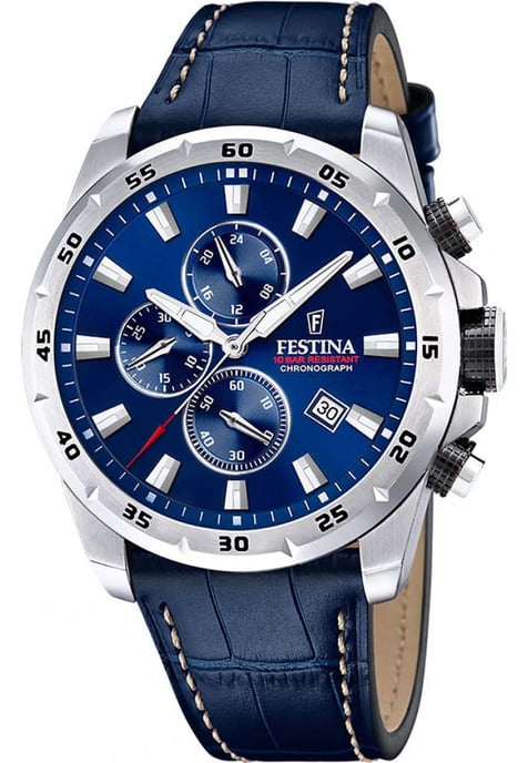 Festina F20692-2 Mens Timeless Chronograph Watch - Image 1