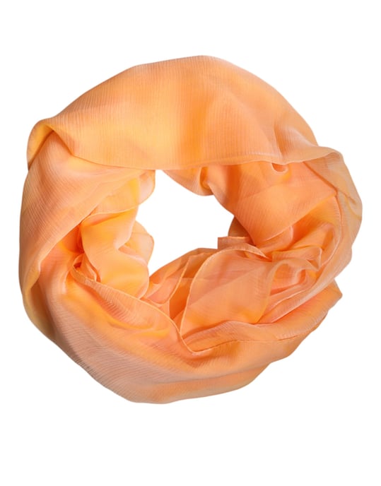Silk Peach Scarf - Image 2