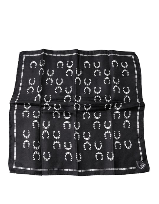 Silkes hästsko-mönstrad scarf - Image 2