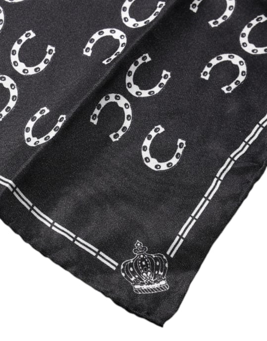 Silkes hästsko-mönstrad scarf - Image 3