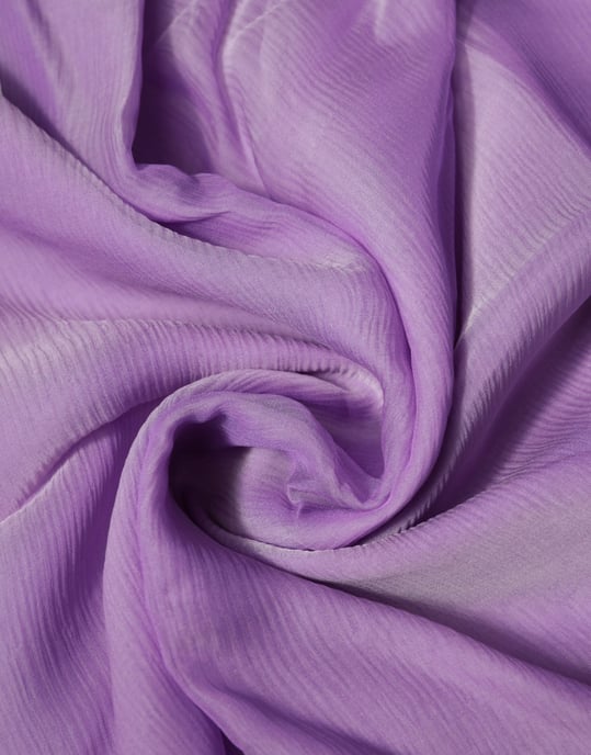 Silk Scarf Purple Lightweight Accessory - Image 4