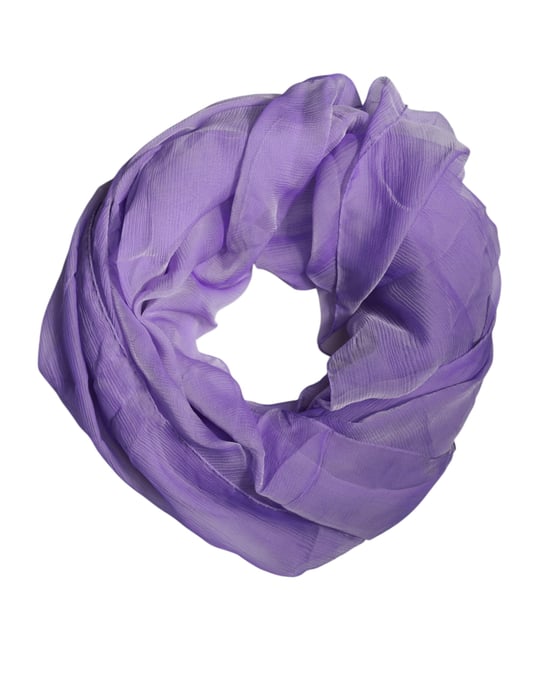 Silk Scarf Purple Lightweight - Image 2