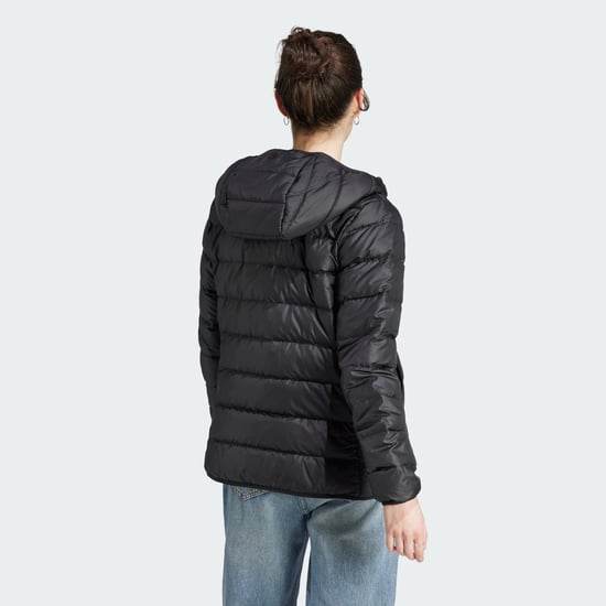 Essentials Light Down Hooded Jacket - Image 2