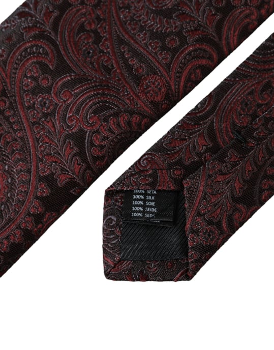 Paisley Zijde Stropdas Kra3321 - Image 4