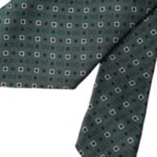 Geometric Silk Necktie - Image 5